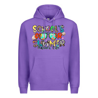 Purple school's out for summer teacher life Premium Hoodie - Zillion Design Studio
