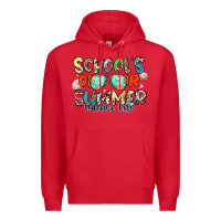 Red school's out for summer teacher life Premium Hoodie - Zillion Design Studio