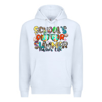 White school's out for summer teacher life Premium Hoodie - Zillion Design Studio