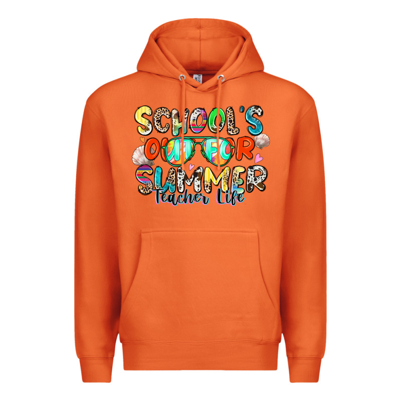 School's Out For Summer Teacher Life Premium Hoodie by Zillion Design Studio | Teevron