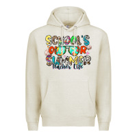 Oatmeal Heather school's out for summer teacher life Premium Hoodie - Zillion Design Studio