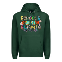 Sports Green school's out for summer teacher life Premium Hoodie - Zillion Design Studio