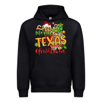 Black merry texas christmas Urban Hoodie - Zillion Design Studio