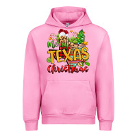 Fuchsia Pink merry texas christmas Urban Hoodie - Zillion Design Studio