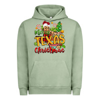 Pigment Oil Green merry texas christmas Urban Hoodie - Zillion Design Studio