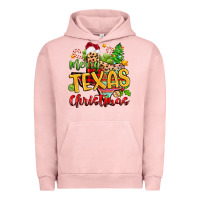 Pigment Salmon merry texas christmas Urban Hoodie - Zillion Design Studio