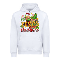 White merry texas christmas Urban Hoodie - Zillion Design Studio
