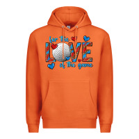 Carrot for the love of the game hockey Premium Hoodie - texasbilliewilder