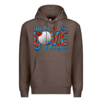 Coffee for the love of the game hockey Premium Hoodie - texasbilliewilder