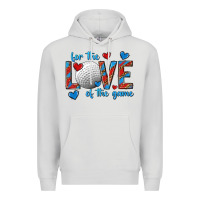 For The Love Of The Game Hockey Premium Hoodie | Teevron