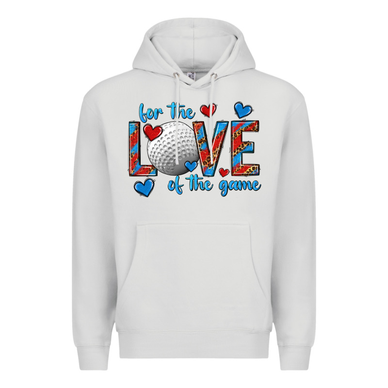 For The Love Of The Game Hockey Premium Hoodie by texasbilliewilder | Teevron