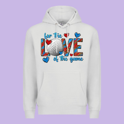 For The Love Of The Game Hockey Premium Hoodie Designed By Texasbilliewilder