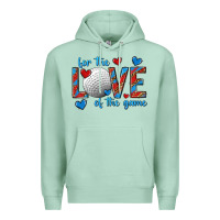 Seafoam for the love of the game hockey Premium Hoodie - texasbilliewilder