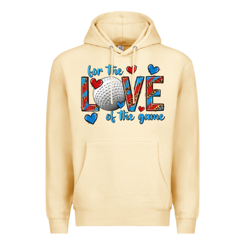 For The Love Of The Game Hockey Premium Hoodie by texasbilliewilder | Teevron