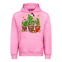 Fuchsia Pink Christmas cactus Urban Hoodie - Zillion Design Studio