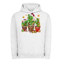 Pigment Lunar Rock Christmas cactus Urban Hoodie - Zillion Design Studio