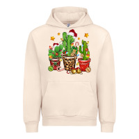 Sandshell Christmas cactus Urban Hoodie - Zillion Design Studio