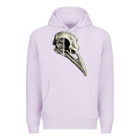 Lilac Raven Skull Premium Hoodie - RanaPortraitStore