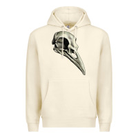 Sandshell Raven Skull Premium Hoodie - RanaPortraitStore