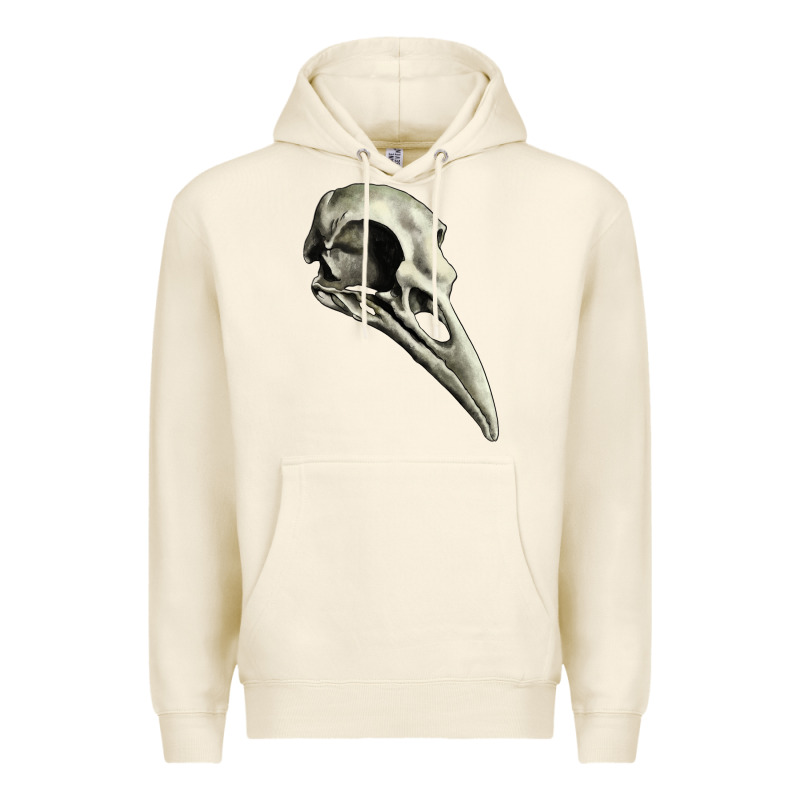 Raven Skull Premium Hoodie by RanaPortraitStore | Teevron
