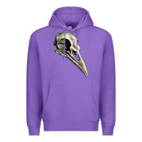 Purple Raven Skull Premium Hoodie - RanaPortraitStore