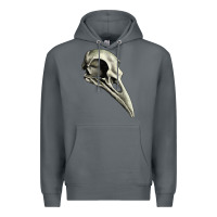 Rock Raven Skull Premium Hoodie - RanaPortraitStore