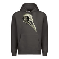 Smoke Raven Skull Premium Hoodie - RanaPortraitStore