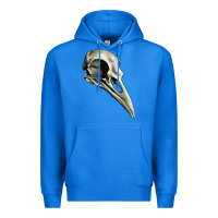 True Royal Raven Skull Premium Hoodie - RanaPortraitStore