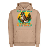 Pigment Burro life is better with a australian shepherd Urban Hoodie - texasbilliewilder