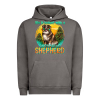 Pigment Tornado life is better with a australian shepherd Urban Hoodie - texasbilliewilder