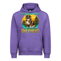 Tulip life is better with a australian shepherd Urban Hoodie - texasbilliewilder