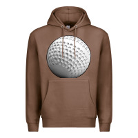 Chestnut hockey ball Premium Hoodie - texasbilliewilder