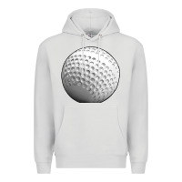 Dove Grey hockey ball Premium Hoodie - texasbilliewilder