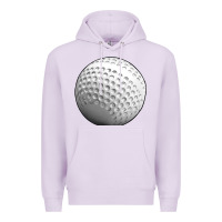 Lilac hockey ball Premium Hoodie - texasbilliewilder