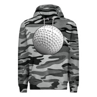 Slate Camo hockey ball Premium Hoodie - texasbilliewilder