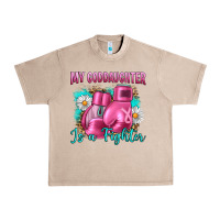 French Oak Breast Cancer my Goddaughter is a fighter Urban Heavy Tee - Artiststas