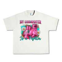 Pistachio Breast Cancer my Goddaughter is a fighter Urban Heavy Tee - Artiststas