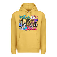 Antique Gold resting nurse face Premium Hoodie - Zillion Design Studio