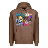 Chestnut resting nurse face Premium Hoodie - Zillion Design Studio