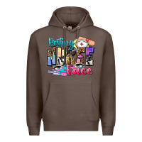 Coffee resting nurse face Premium Hoodie - Zillion Design Studio