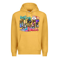 Mustard resting nurse face Premium Hoodie - Zillion Design Studio