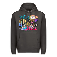 Smoke resting nurse face Premium Hoodie - Zillion Design Studio