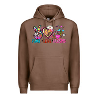 Chestnut peace love nursing Premium Hoodie - Zillion Design Studio