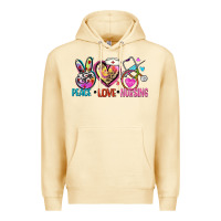 Pina Colada peace love nursing Premium Hoodie - Zillion Design Studio