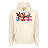 Tofu peace love nursing Premium Hoodie - Zillion Design Studio