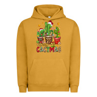 Pigment Peanut Butter christmas cactus merry cactmas Urban Hoodie - Zillion Design Studio