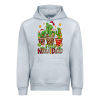 Heather Grey christmas cactus feliz navidad Urban Hoodie - Zillion Design Studio