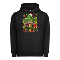 Pigment Black christmas cactus feliz navidad Urban Hoodie - Zillion Design Studio