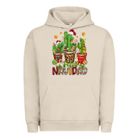 Pigment French Oak christmas cactus feliz navidad Urban Hoodie - Zillion Design Studio