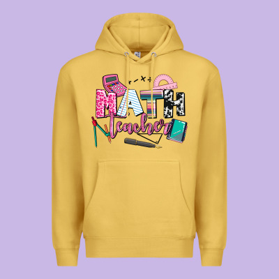 Math Teacher Premium Hoodie Designed By Adodesignshop